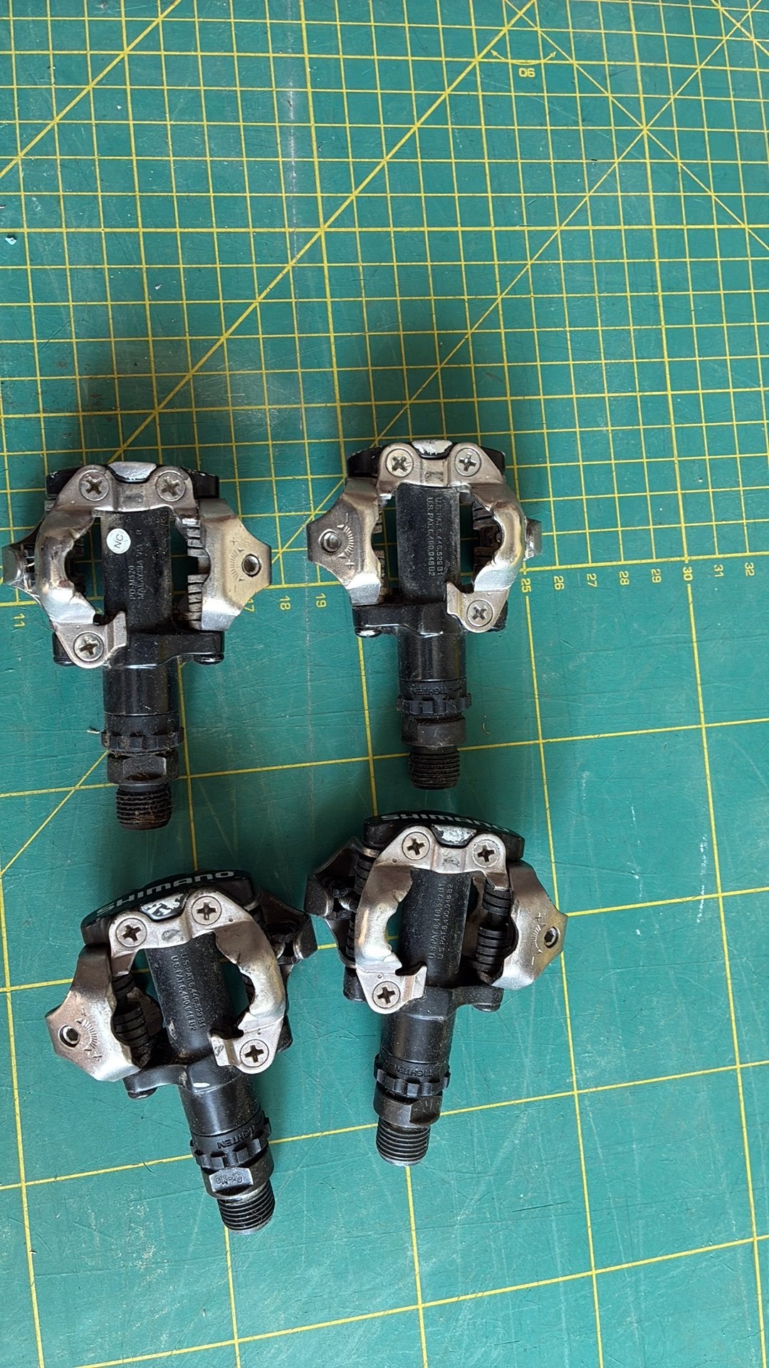 Pédales automatiques shimano, Enlèvement, Utilisé, Pédalier ou Pédales