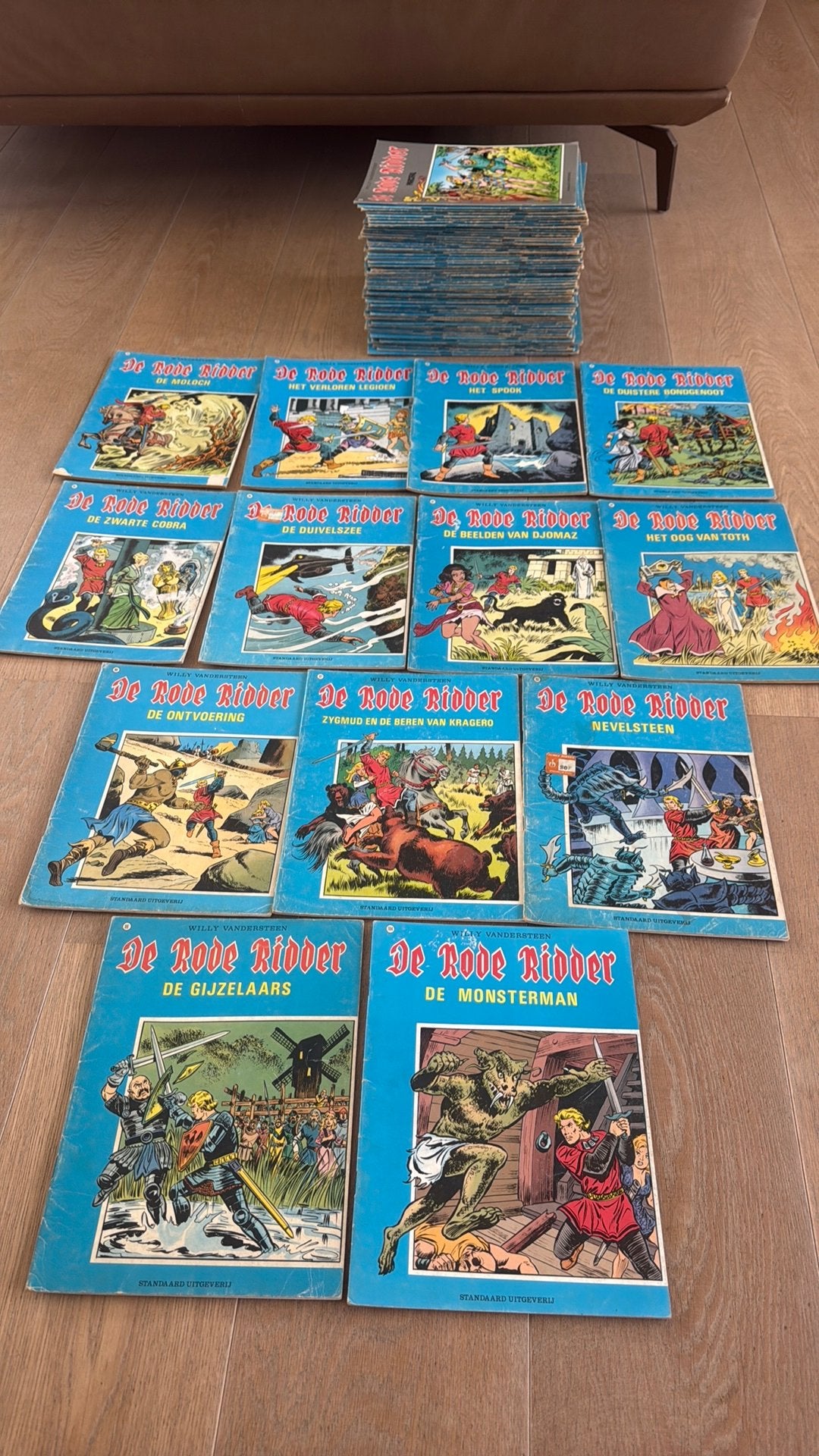 Mooi lot De Rode Ridder- 76 strips ( incl. 13 Eerste druk), Livres, BD | Comics, Comme neuf, Enlèvement, Plusieurs comics, Europe
