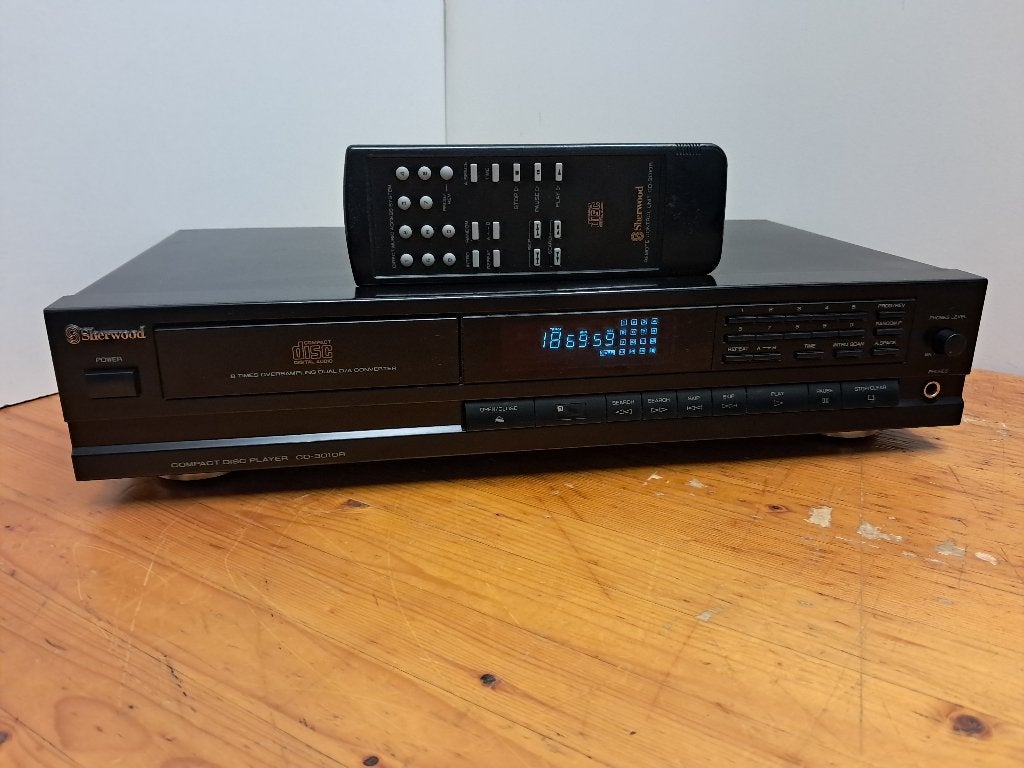 Sherwood CD-3010R vintage cd speler, TV, Hi-fi & Vidéo, Lecteurs CD, Enlèvement ou Envoi