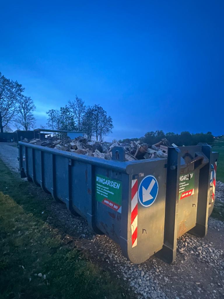 Brandhout, Tuin en Terras, Ophalen, Zo goed als nieuw