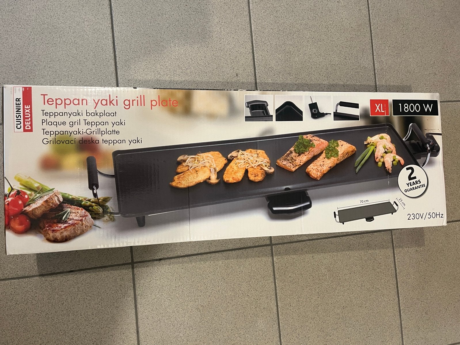 Teppanyaki toestel NIEUW, Electroménager, Enlèvement ou Envoi, Comme neuf