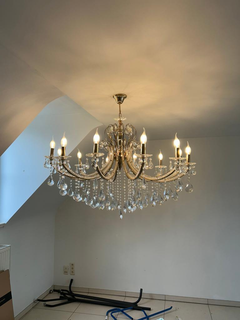 GROTE luster ( vanwege sterfgeval) als nieuw !!!, Huis en Inrichting, Ophalen, Zo goed als nieuw