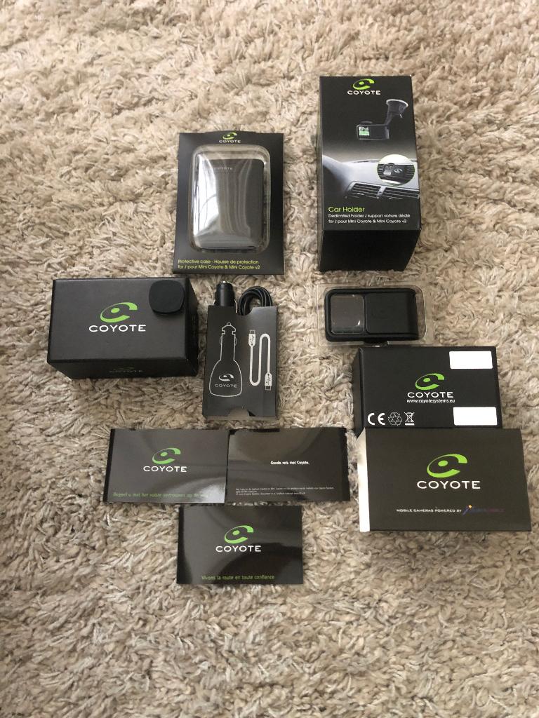 Mini Coyote V2 + toebehoren  NOS, Auto diversen, Autonavigatie, Ophalen, Nieuw