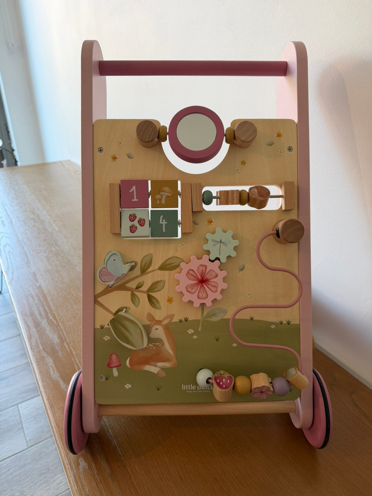 Little Dutch Fairy Garden loopwagen, Kinderen en Baby's, Ophalen, Zo goed als nieuw