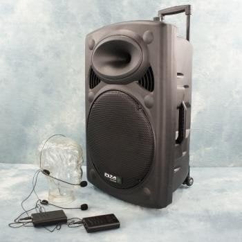 IBIZA SOUND PORT12VHF-BT MOBILE SPEAKER MET 2 DRAADLOZE HEAD, Audio, Tv en Foto, Afstandsbediening, Ophalen of Verzenden, Nieuw
