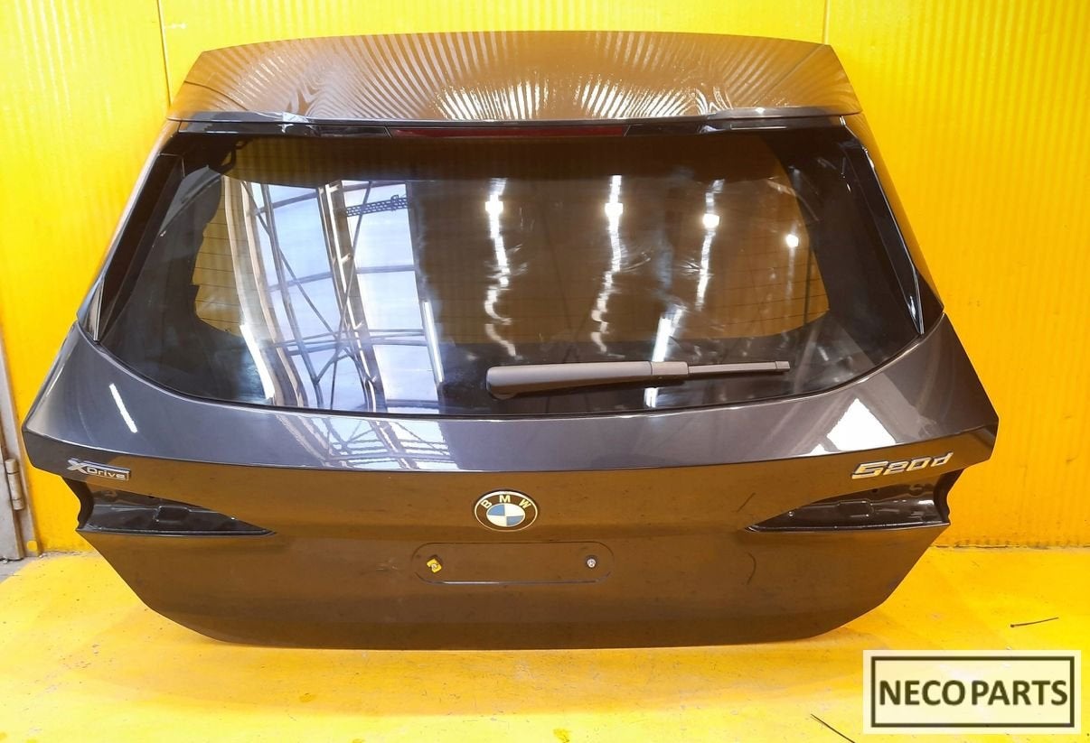 BMW 5 G61 ACHTERKLEP A90 ORIGINEEL COMPLEET ALLES LEVERBAAR!, Arrière, -, Haillon arrière, Utilisé