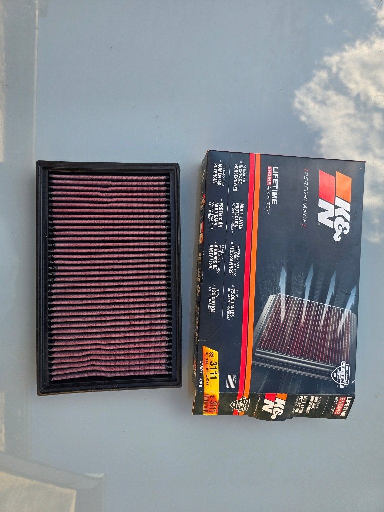 K&N sportluchtfilter, Ophalen of Verzenden, Gebruikt, Volkswagen