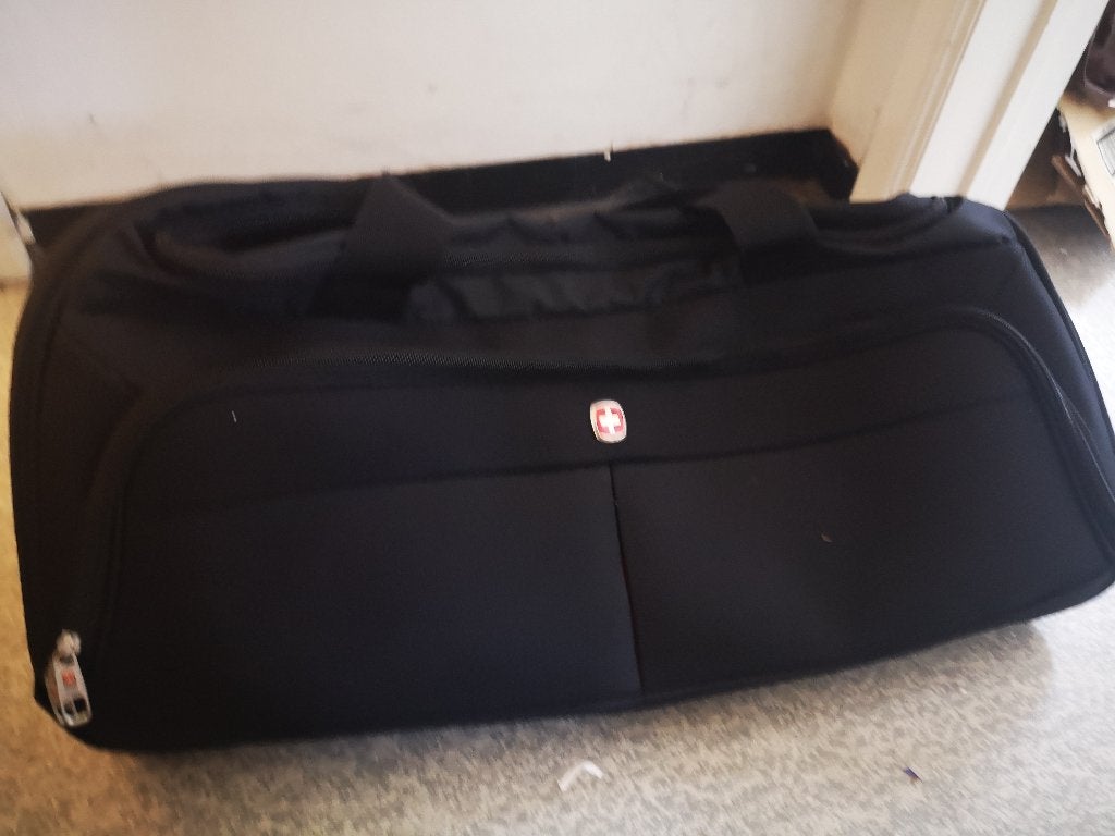 Nieuwe zwarte sportzak wenger 70 cm, Ophalen of Verzenden