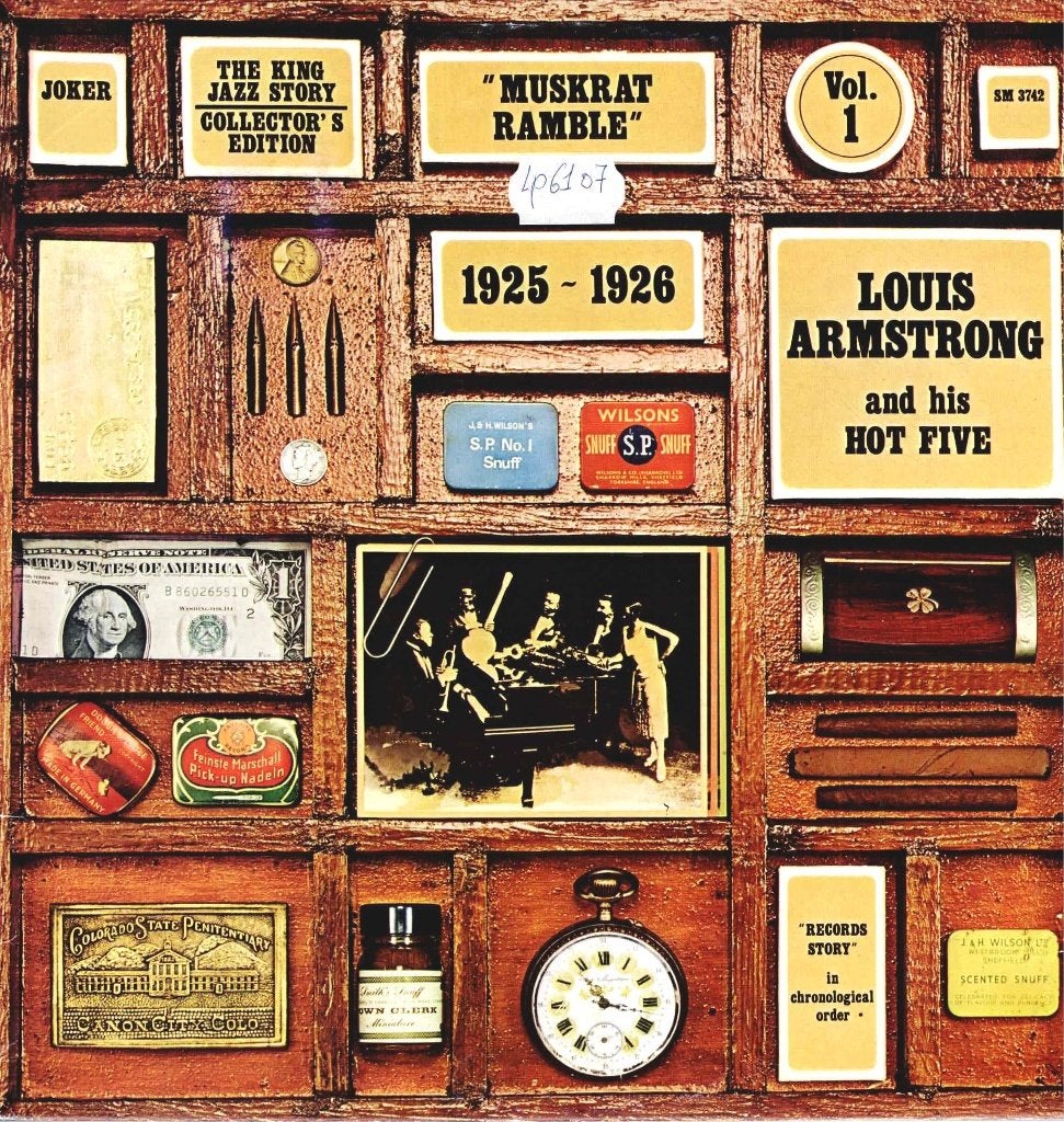 Vinyl, LP  /  Louis Armstrong And His Hot Five*  vol.1, Cd's en Dvd's, Ophalen of Verzenden, Overige formaten