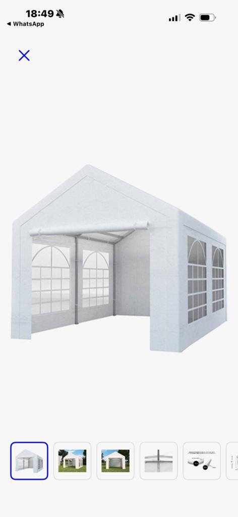 Grote partytent, Ophalen, Zo goed als nieuw, Partytent