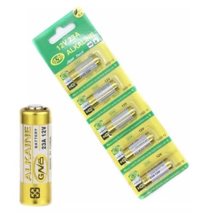 Pile alcaline A23 23A 12 V V, non rechargeable, V23GA, TV, Hi-fi & Vidéo, Batteries, Enlèvement ou Envoi, Neuf