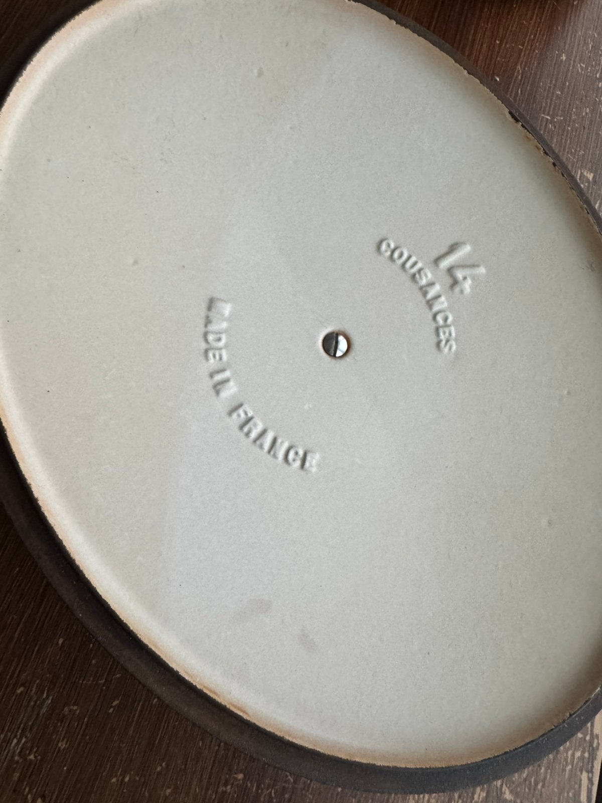 Cousances Le Creuset Geëmailleerde Gietijzeren Stoofpan 24cm, Enlèvement ou Envoi, Comme neuf, Cocotte, Le Creuset