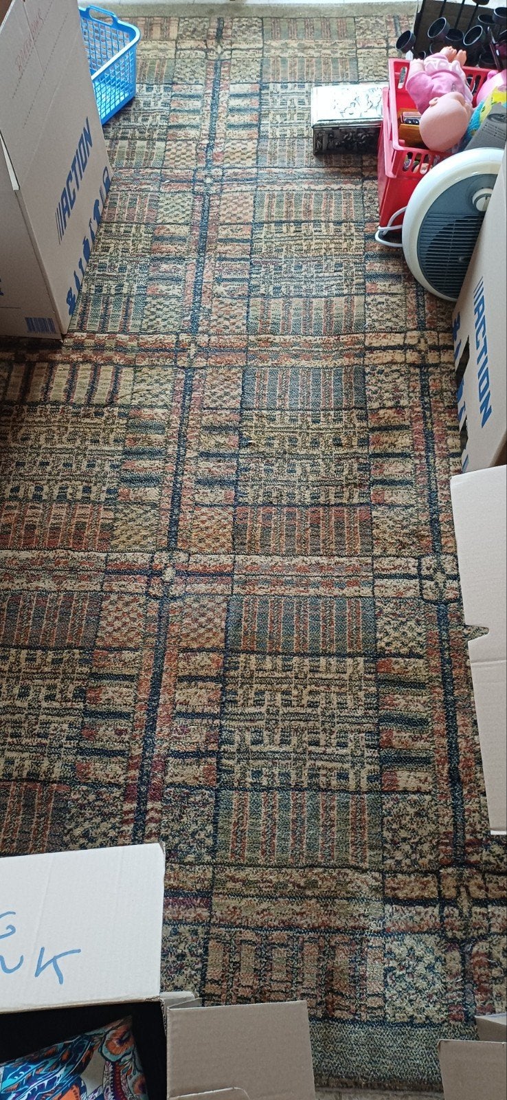 Tapijt, Ophalen