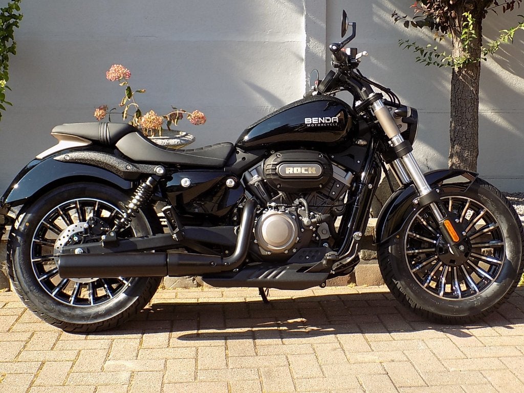 Benda Rock 125cc V twin chopper cruiser grootste model, Entreprise, Chopper, 2 cylindres, Neuf
