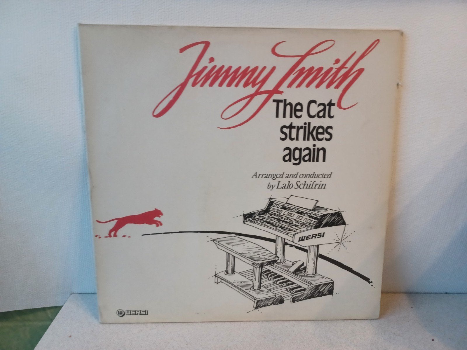 Jazz Lp Jimmy Smith. The Cat strikes again, CD & DVD, Enlèvement ou Envoi, Jazz, LP