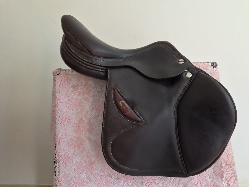 Bruin Erreplus springzadel 17 inch, Dieren en Toebehoren, Ophalen, Erreplus.com, M (17 inch), Erreplus.com