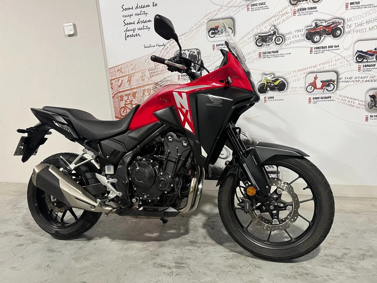 Honda NX500 leuke alleskunner (BTW moto), Entreprise, 12 à 35 kW, Autre, 500 cm³