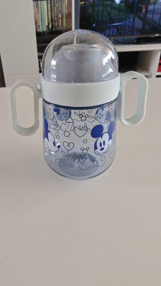 drinkbeker Mickey Mousse, Kinderen en Baby's, Babyvoeding en Toebehoren, Ophalen, Zo goed als nieuw, Drinkbeker