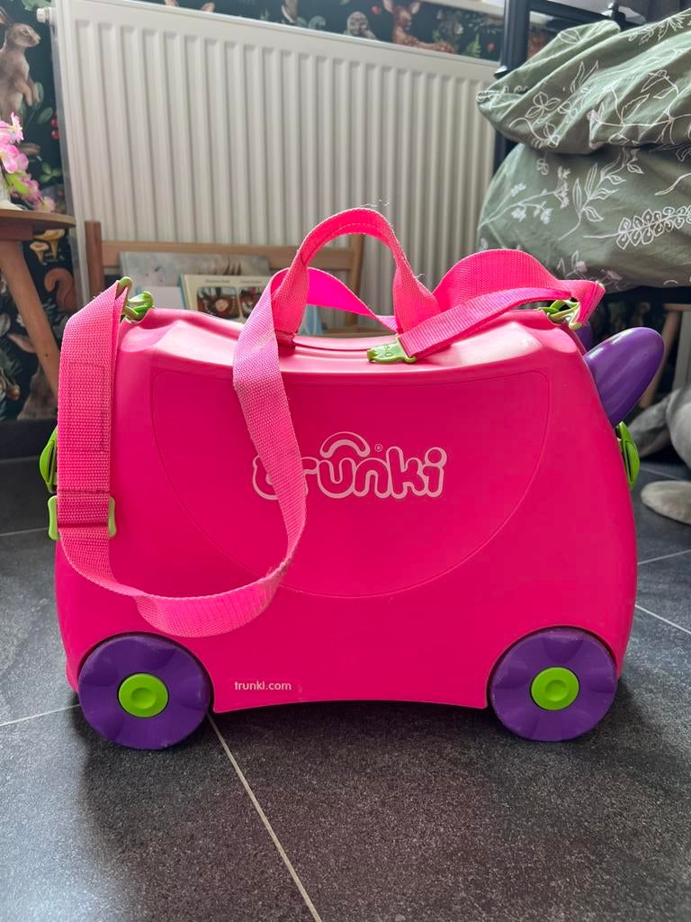 Trunki - koffer voor kinderen, Ophalen, Gebruikt, Hard kunststof, Wieltjes
