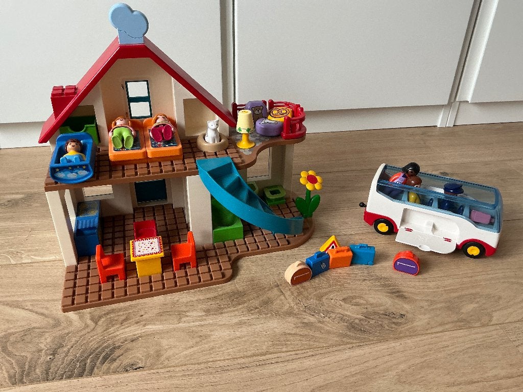 Playmobil 123, Kinderen en Baby's, Gebruikt, Gebouw, Losse onderdelen, 1.2.3