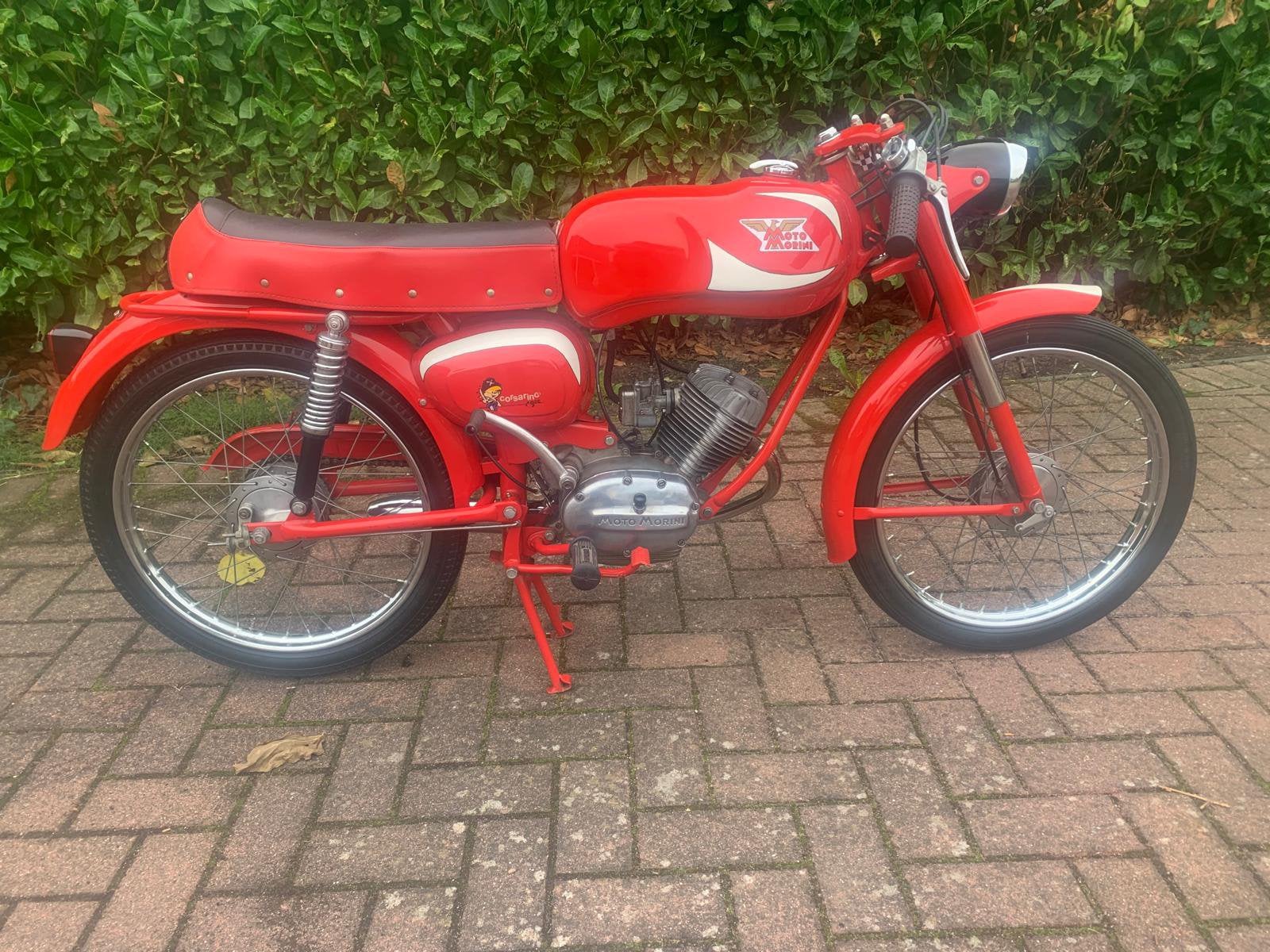 Moto morini 50cc sportbrommer, Enlèvement