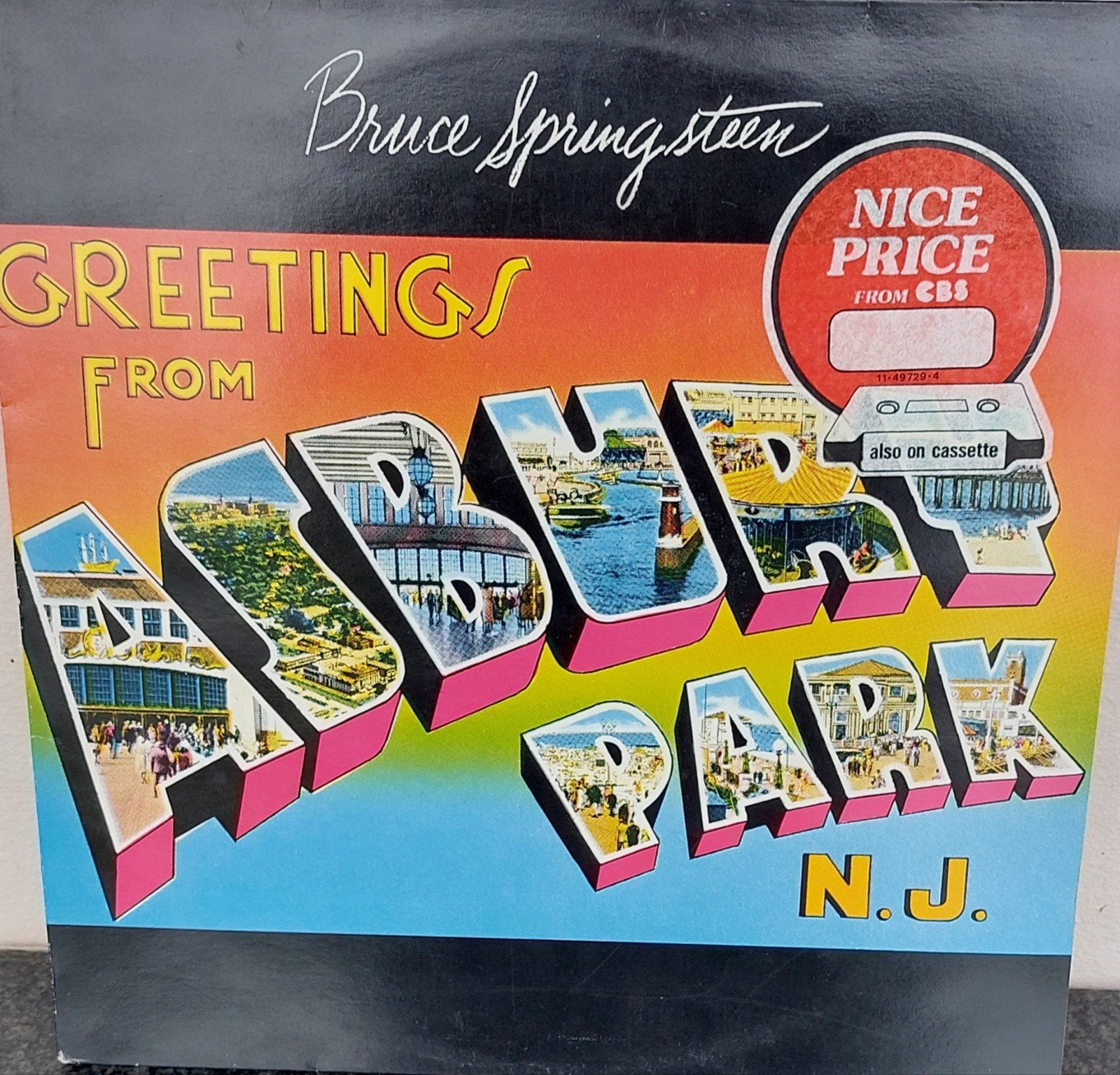 BRUCE SPRINGSTEEN  : GREETINGS FROM ASBURY PARK N.J, Enlèvement ou Envoi