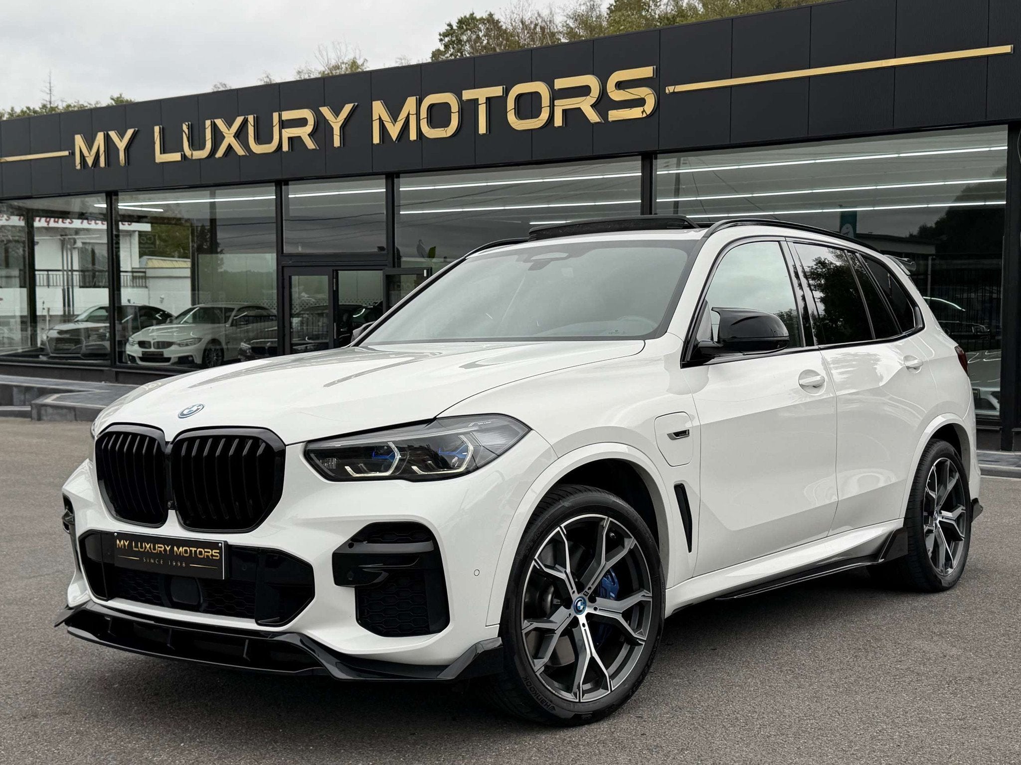 BMW X5 3.0 X-Drive45e Pack M Aerodynamic Black Pack Kit Maxt, Cuir, Achat, Entreprise, 2628 kg