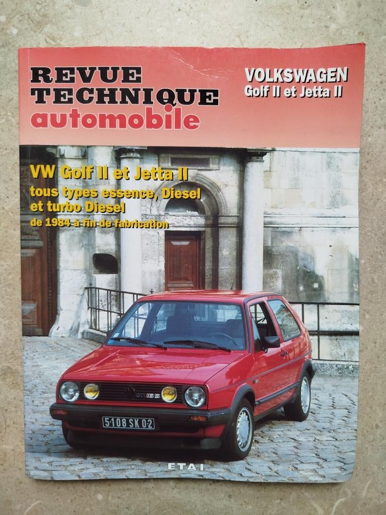 Excellent état : revue technique automobile GOLF et JETTA 2, Ophalen of Verzenden