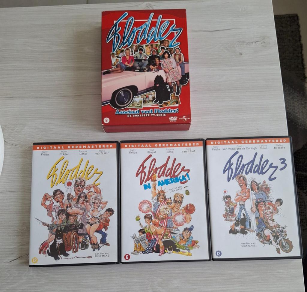 Flodder de complete collectie met films, Cd's en Dvd's, Ophalen of Verzenden