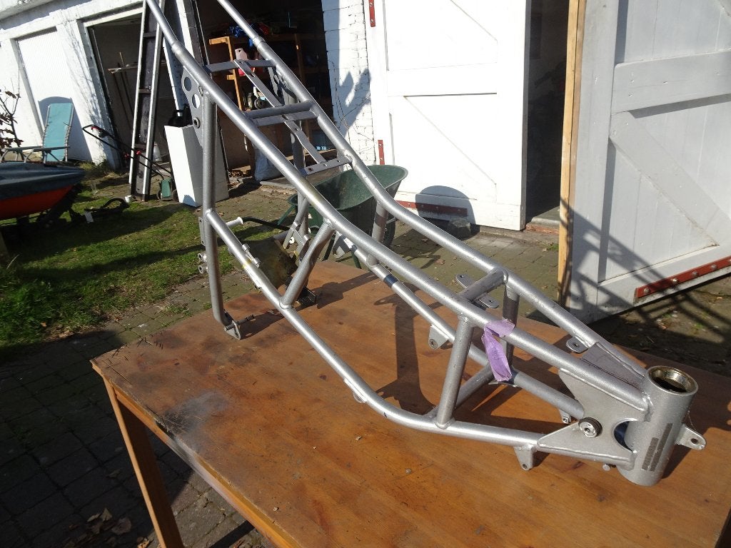 frame cagiva alazura met papieren, Ophalen, Gebruikt