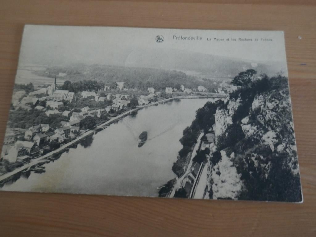 profondeville la meuse et les rochers de Frenes, Collections, Envoi, Affranchie, Namur
