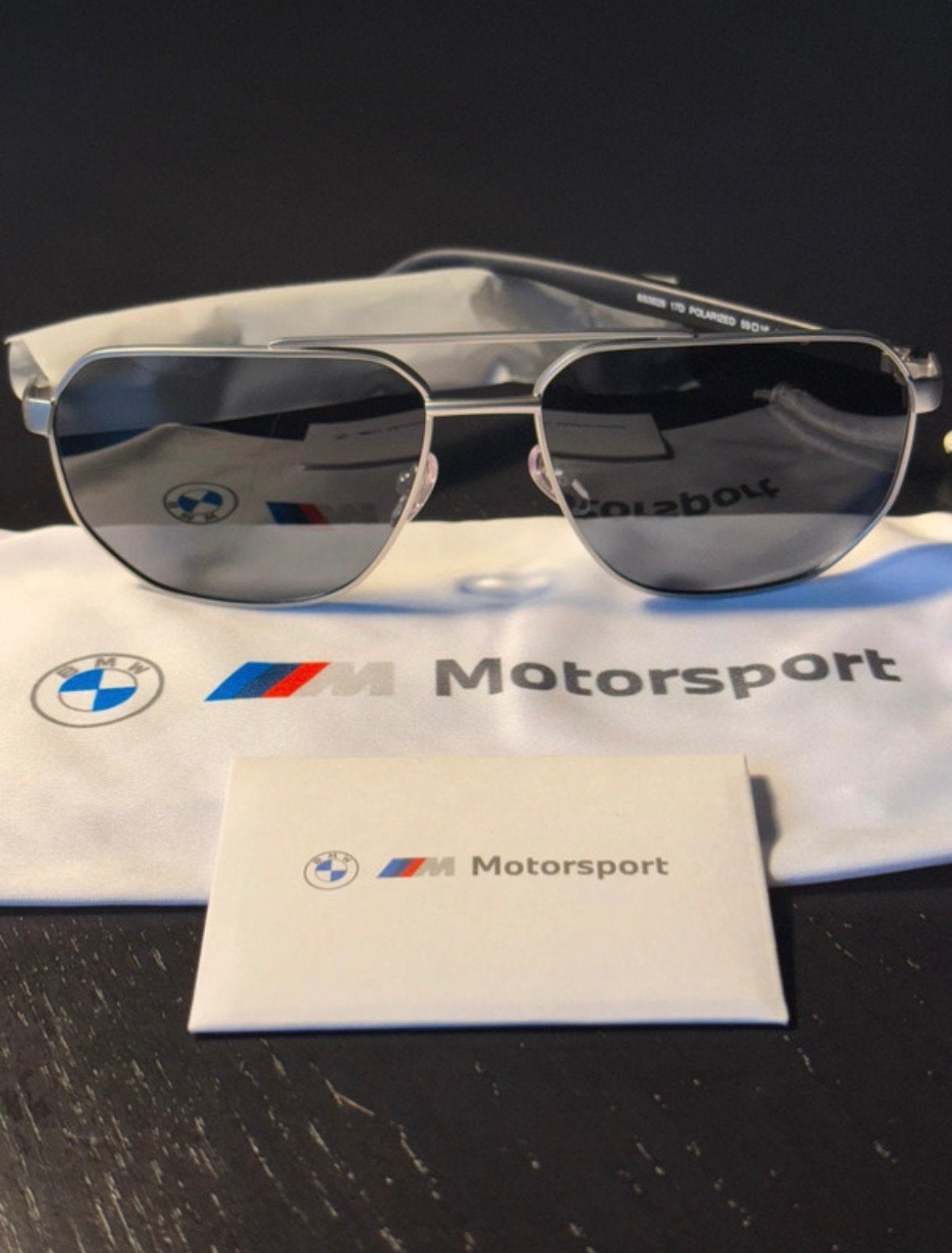 BMW M performance originele zonnebril - NIEUW in verpakking!, Ophalen of Verzenden, Nieuw, Grijs, Zonnebril