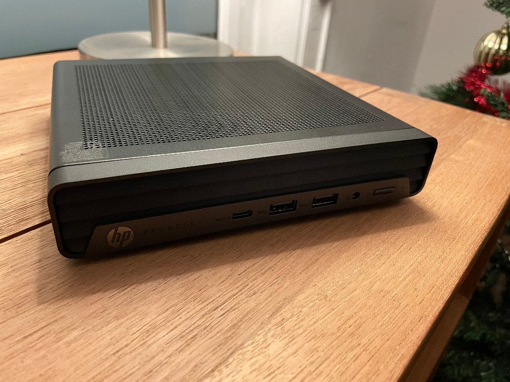 HP ProDesk Mini Ryzen 5 PRO 4650GE/32 Go/512 Go, Enlèvement ou Envoi, Comme neuf, 32 GB, SSD