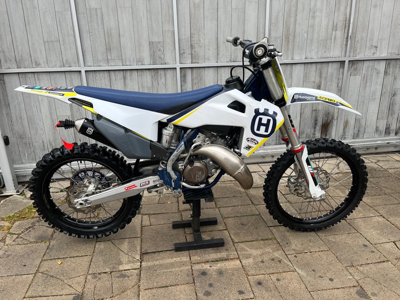 Husqvarna tc 125 2021, Ophalen, Zo goed als nieuw