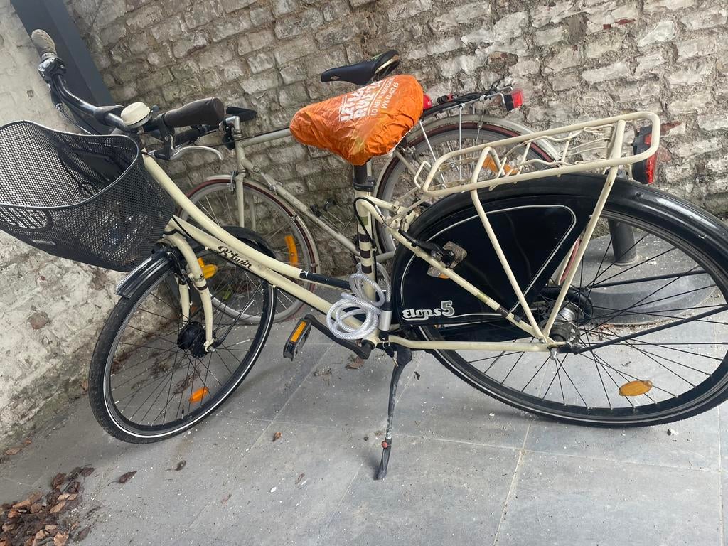 Btwin fiets decathlon met mandje, Fietsen en Brommers, Ophalen, Gebruikt, Versnellingen