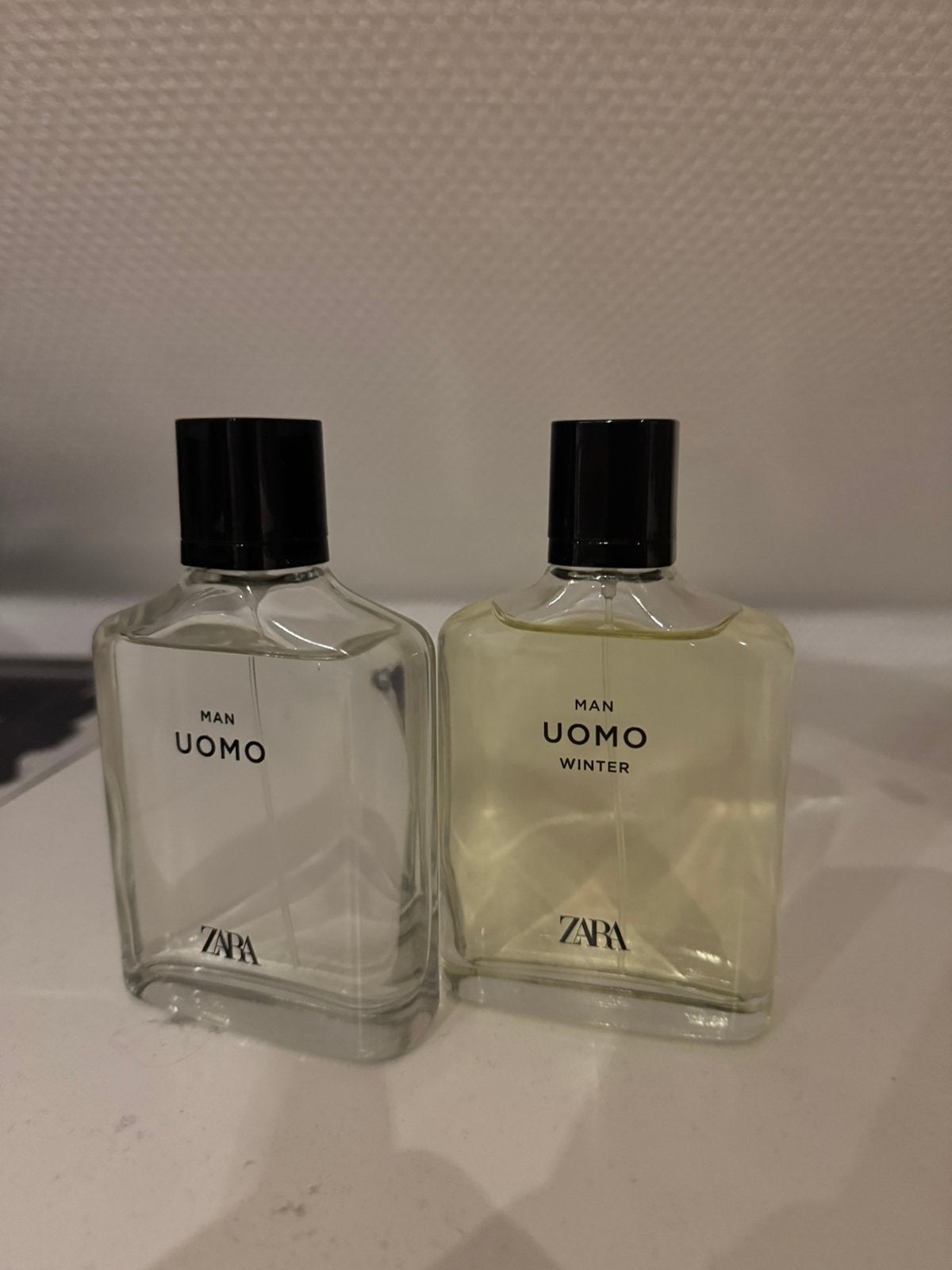Lot de 2 parfums Zara Uomo & Uomo Winter – Parfum homme, Enlèvement ou Envoi, Comme neuf