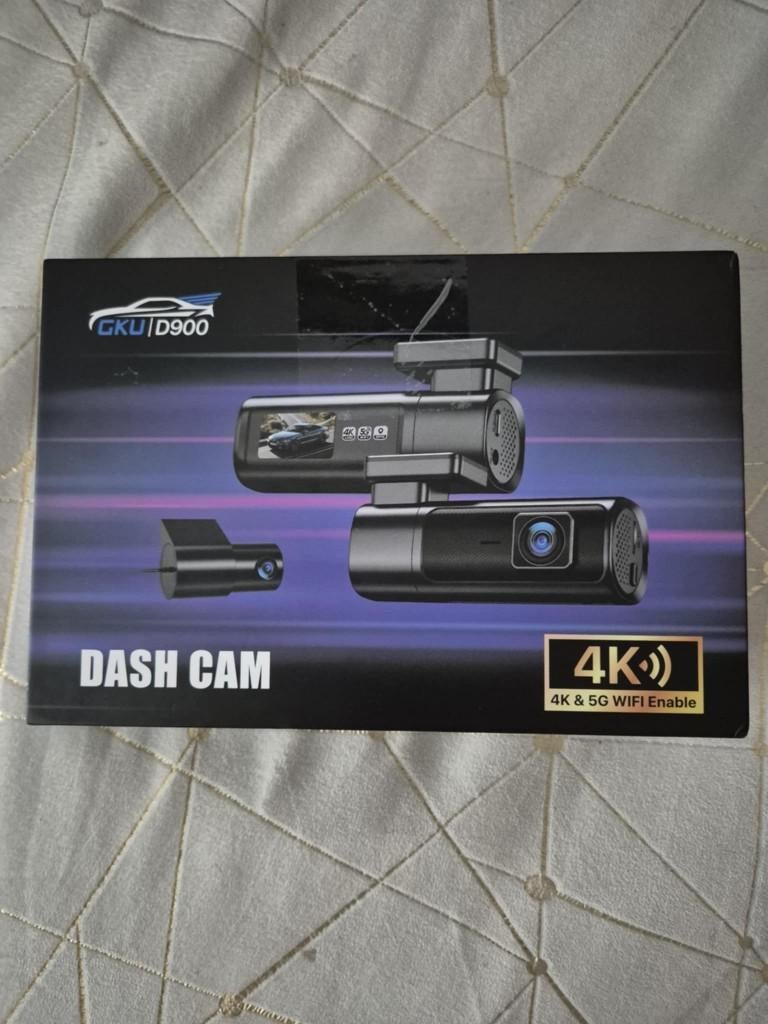 Dash Cam GKU D900, Enlèvement, Neuf