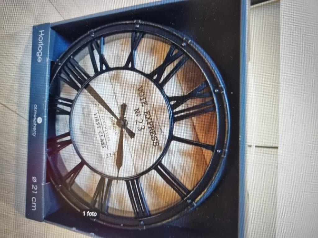 klok wandklok 2 stuks, Enlèvement ou Envoi, Horloge murale