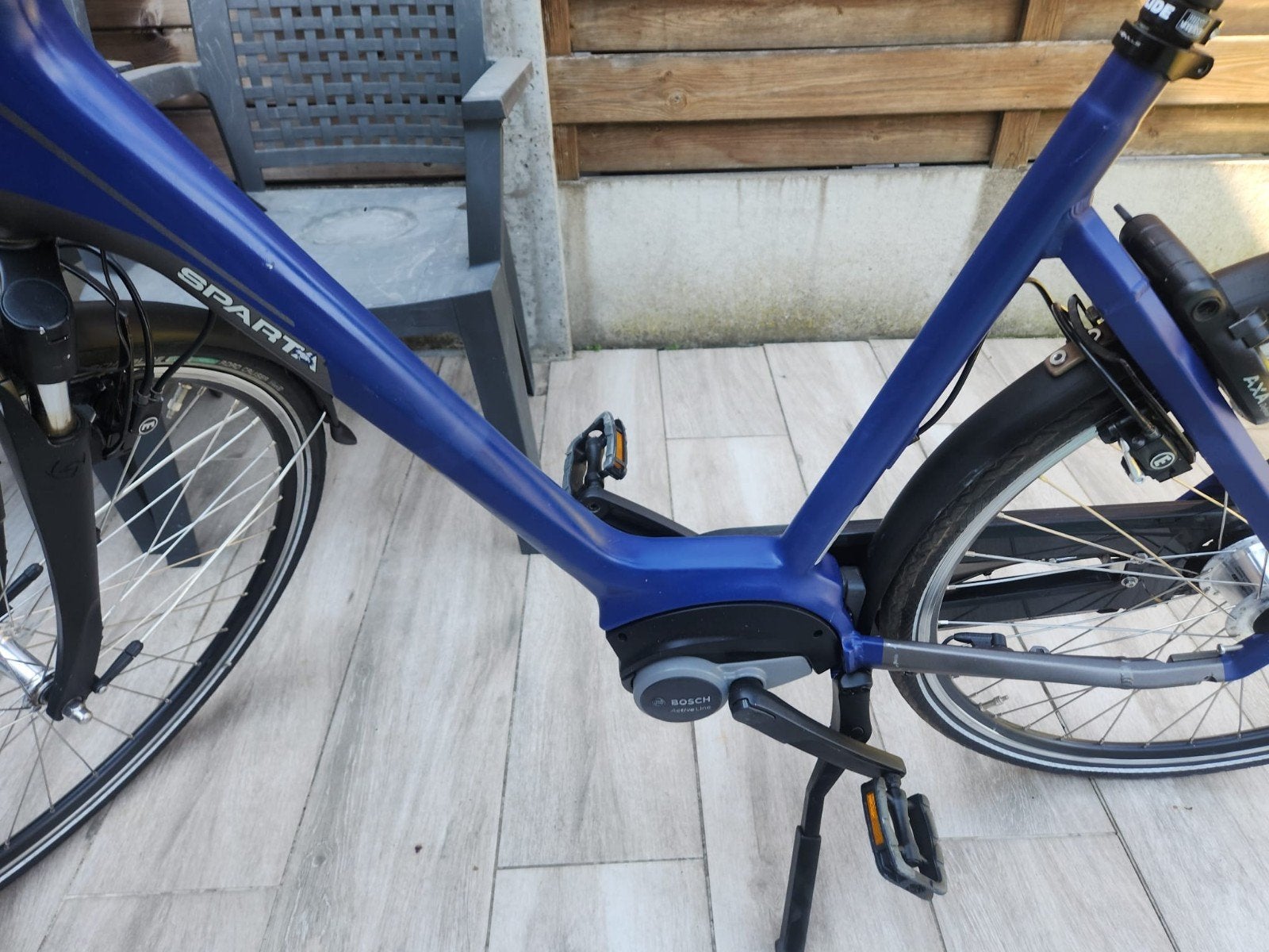 electrische fiets sparta bosch motor, Ophalen