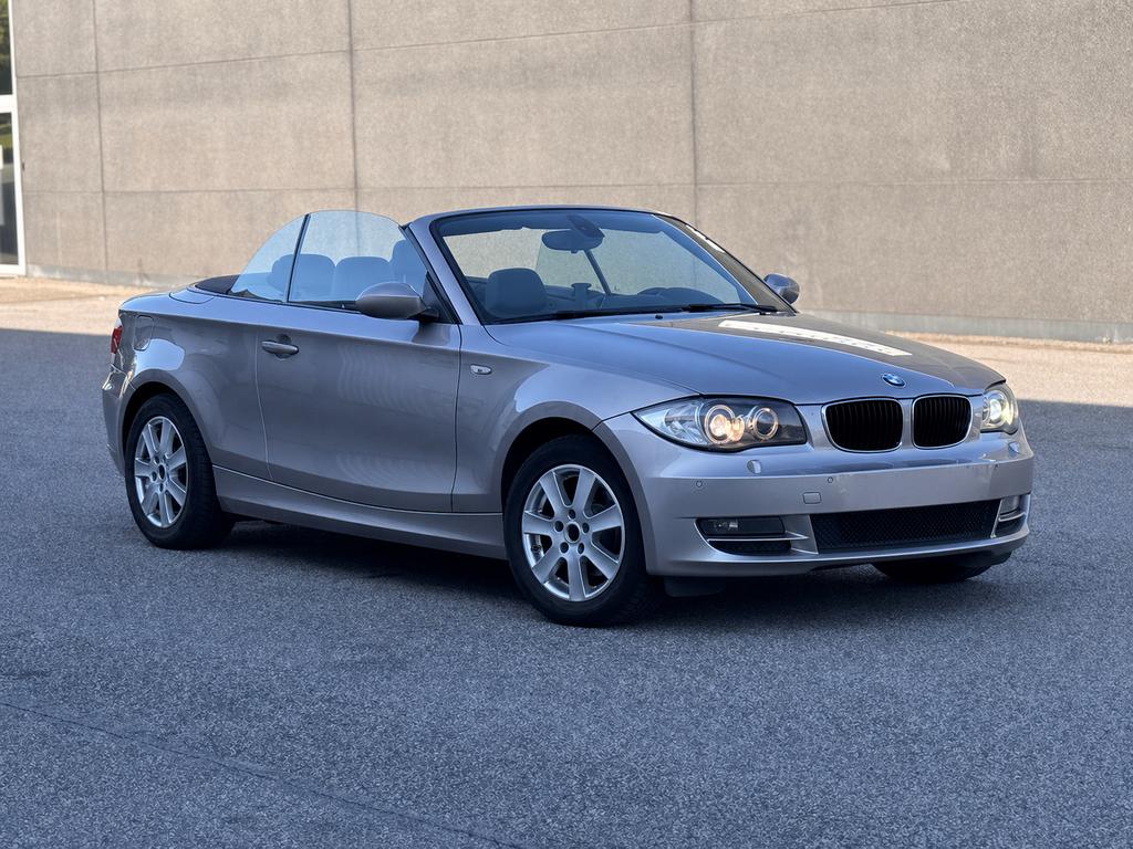 Cabrio Bmw 118D Gekeurd Vvk️✍️Showroom, Autos, BMW, Cuir, Euro 5, Achat, 4 portes