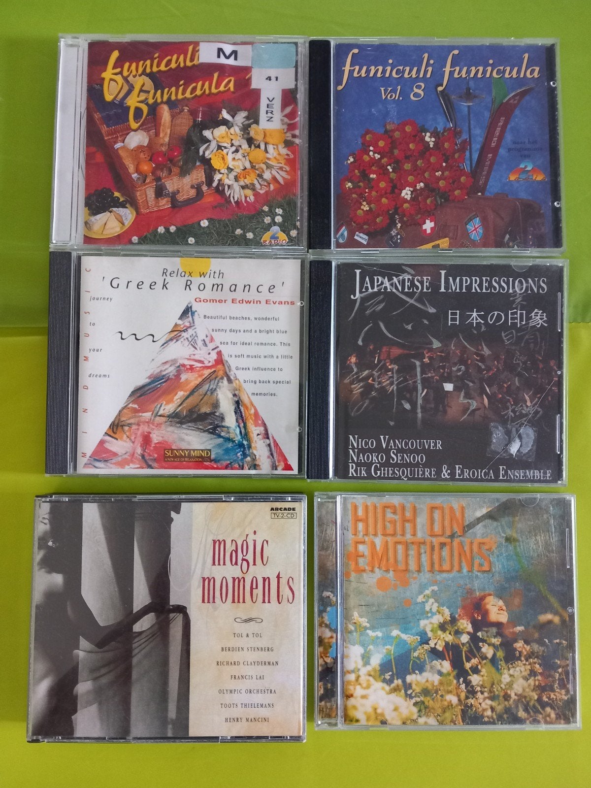 musique de divertissement - 2 €/boîte ou 5€ pour tout, CD & DVD, CD | Instrumental, Enlèvement