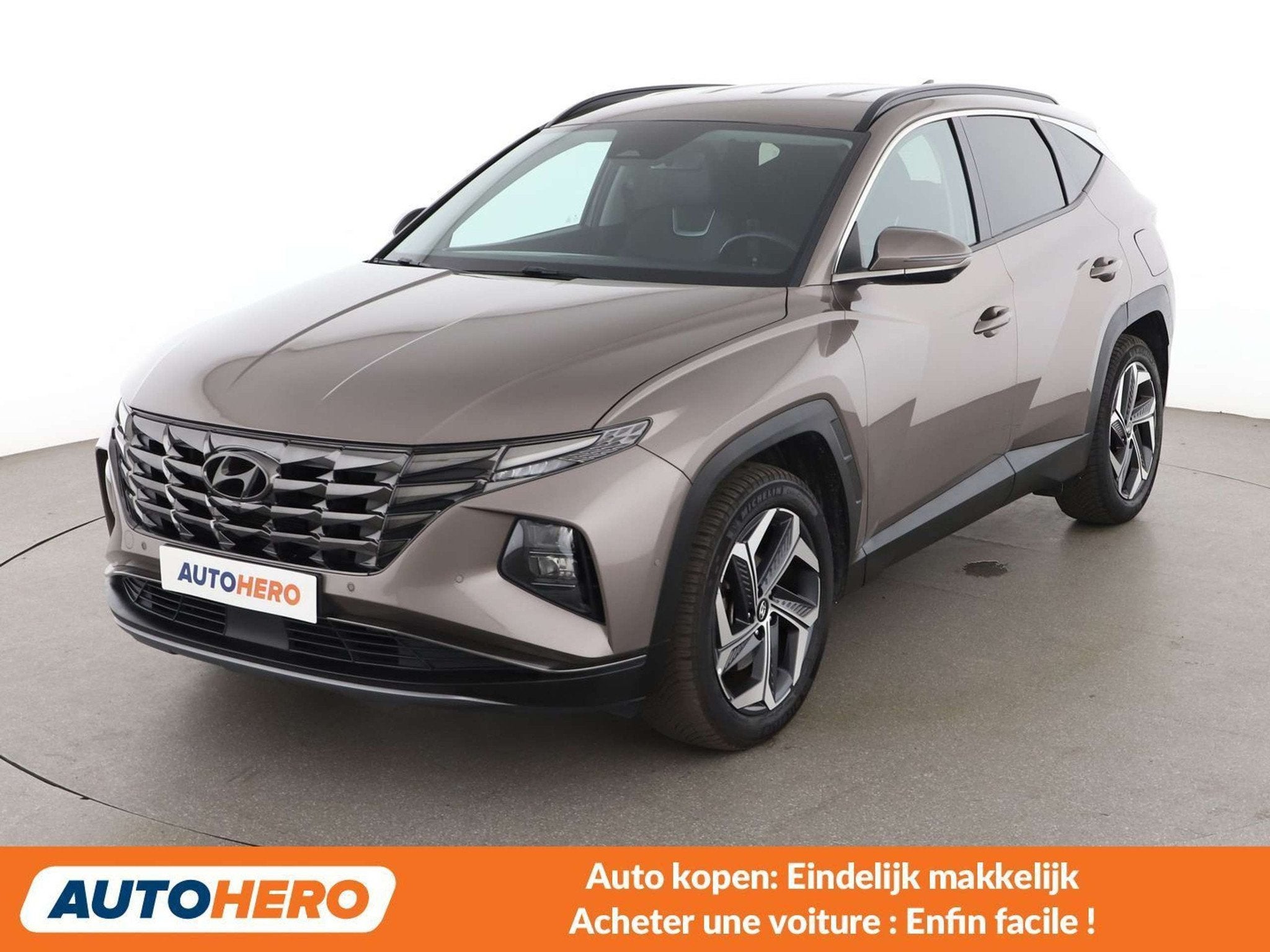 Hyundai Tucson 1.6 T-GDI Mild-Hybrid Prime 2WD (bj 2021), Overige kleuren, Leder, 5 zetels, SUV of Terreinwagen