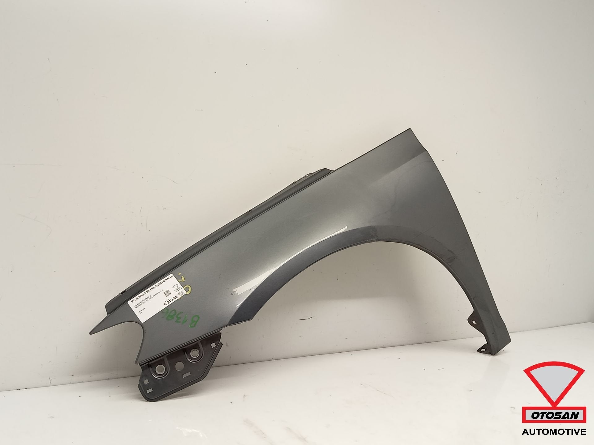 VW Scirocco 1K8 Zijscherm Spatbord Links Voor Origineel!, Auto-onderdelen, Gebruikt, Volkswagen, Volkswagen AG, Links