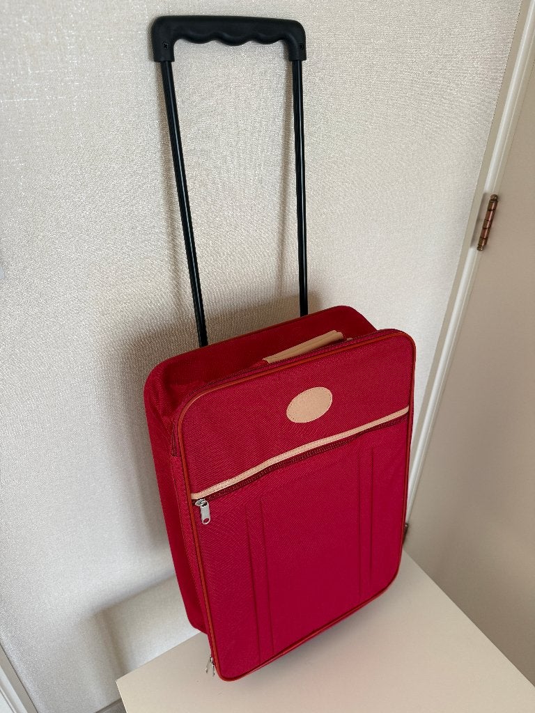 Valise rouge, Enlèvement, Neuf, Autres matériaux, Poignée extensible