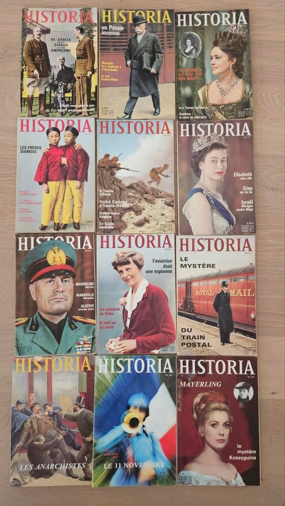 Historia, volume 1968 - 12 magazines, Enlèvement