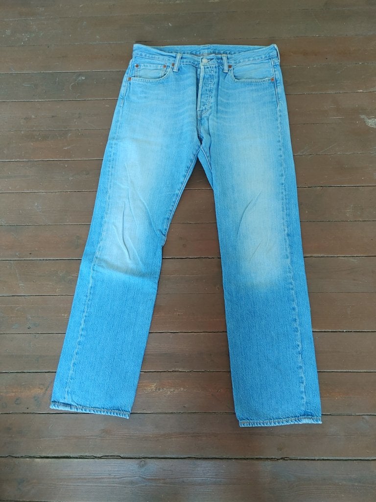 Levi's Levis 501 Blue, Vêtements | Hommes, Jeans, Enlèvement ou Envoi, W32 (confection 46) ou plus petit, Levi Strauss & Co., Porté