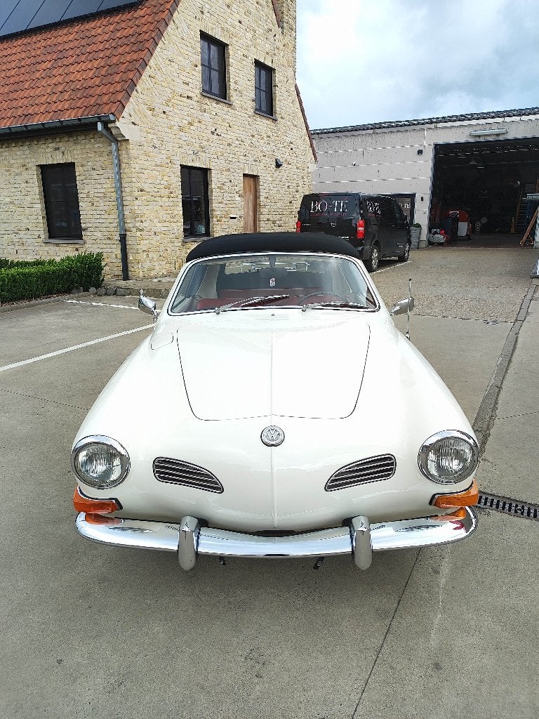 Karmann Ghia 1500 cabriolet avec controle + 1 an de garantie, Autos, Achat, Entreprise, Boîte manuelle, 2 portes