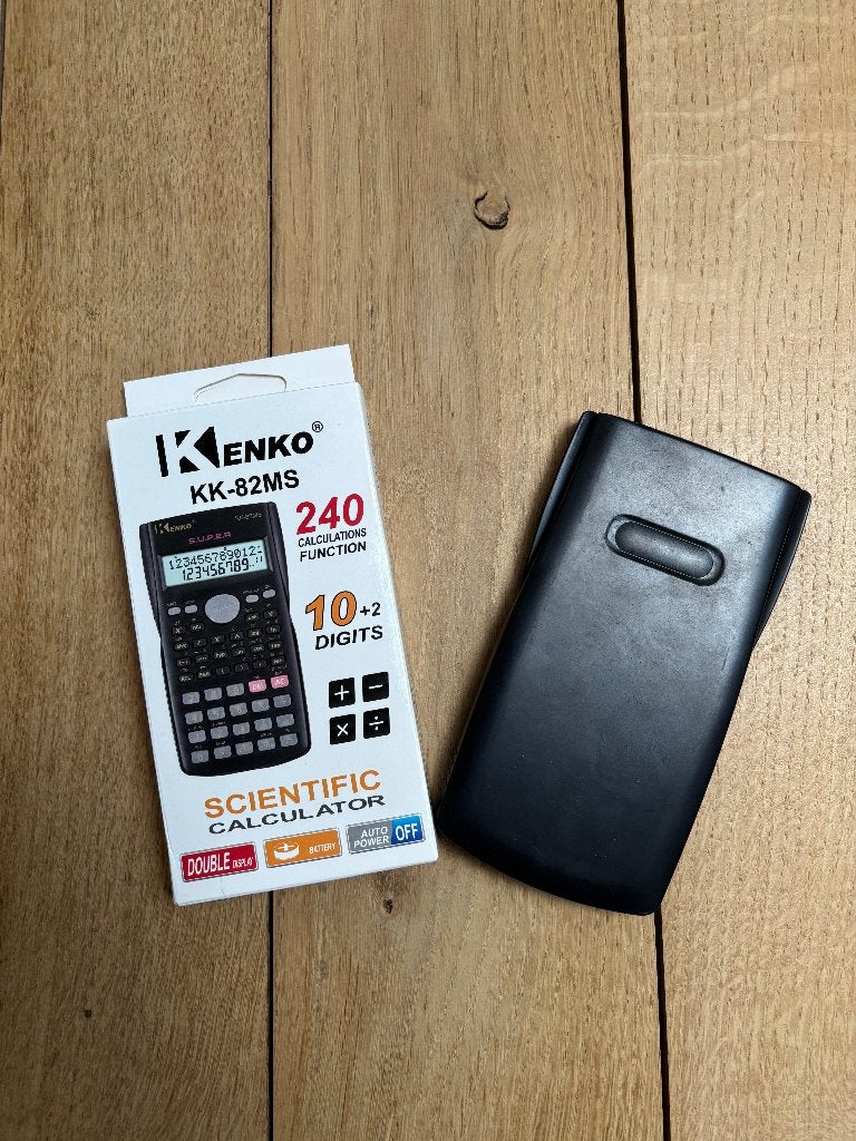 Kenko KK-82MS Wetenschappelijke Rekenmachine - Nette staat, Enlèvement ou Envoi, Comme neuf