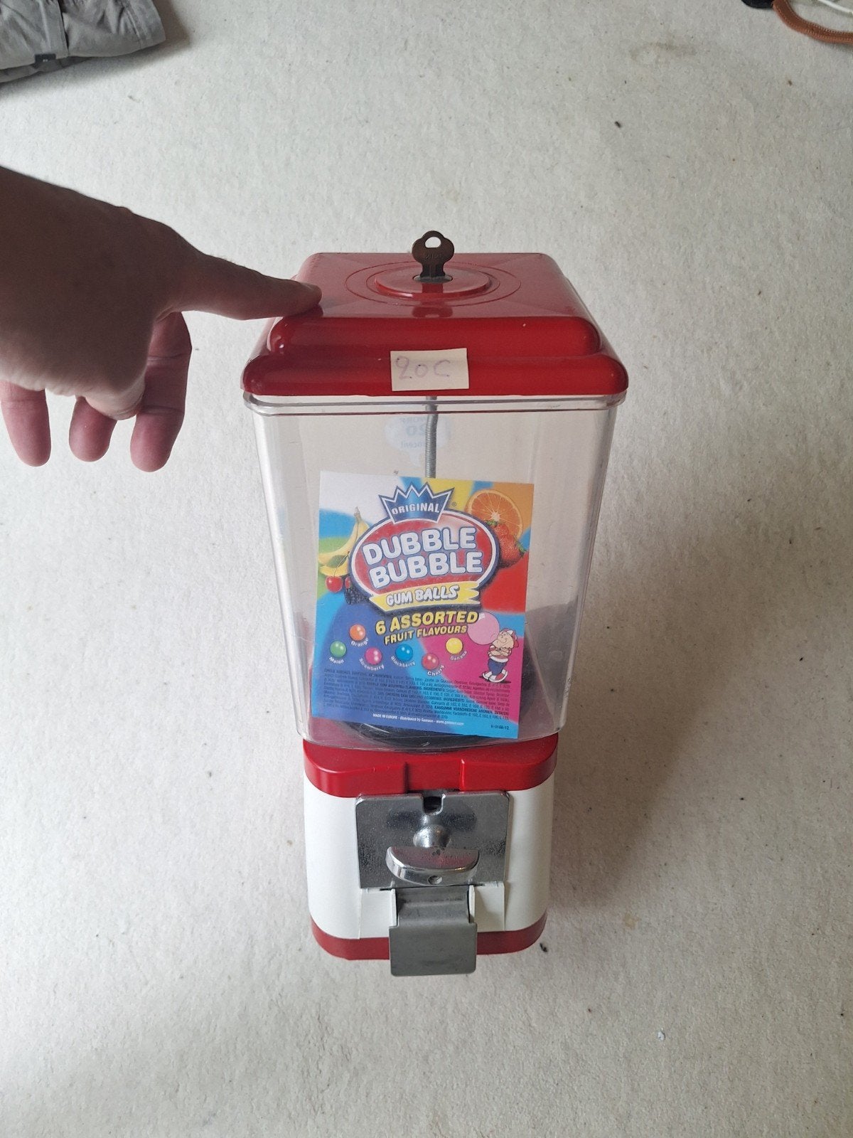 distributeur de bonbons avec clef, Collections, Machines | Autre, Enlèvement ou Envoi