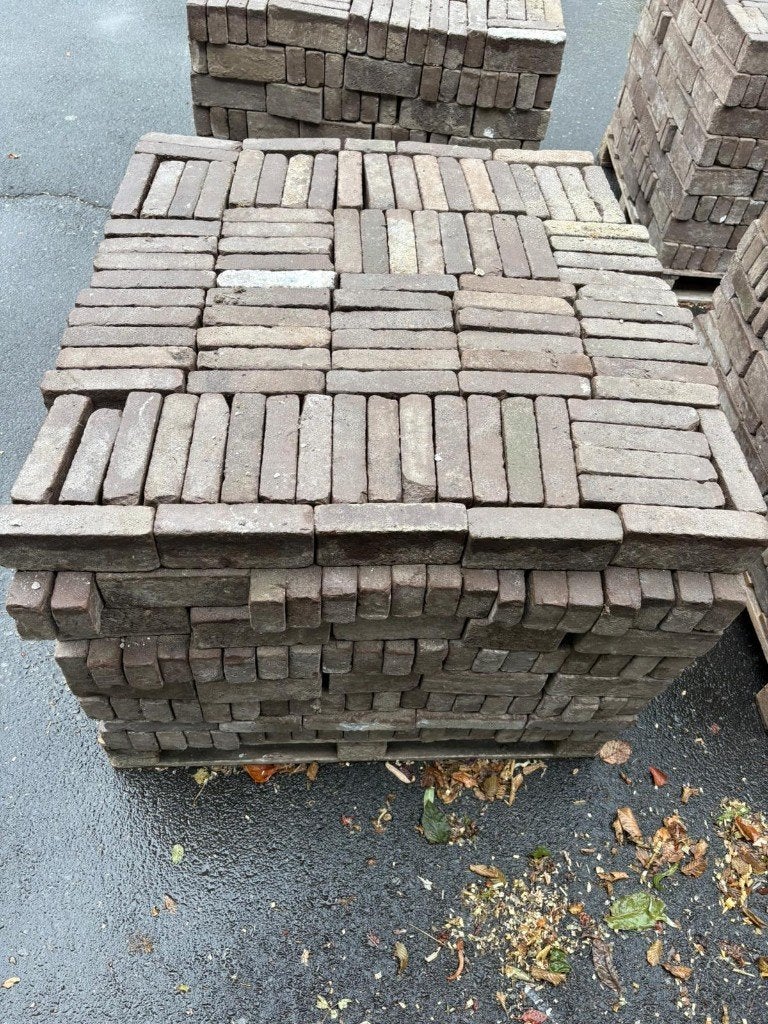 Kleiklinkers, Tuin en Terras, Ophalen, Overige materialen, Gebruikt, Klinkers